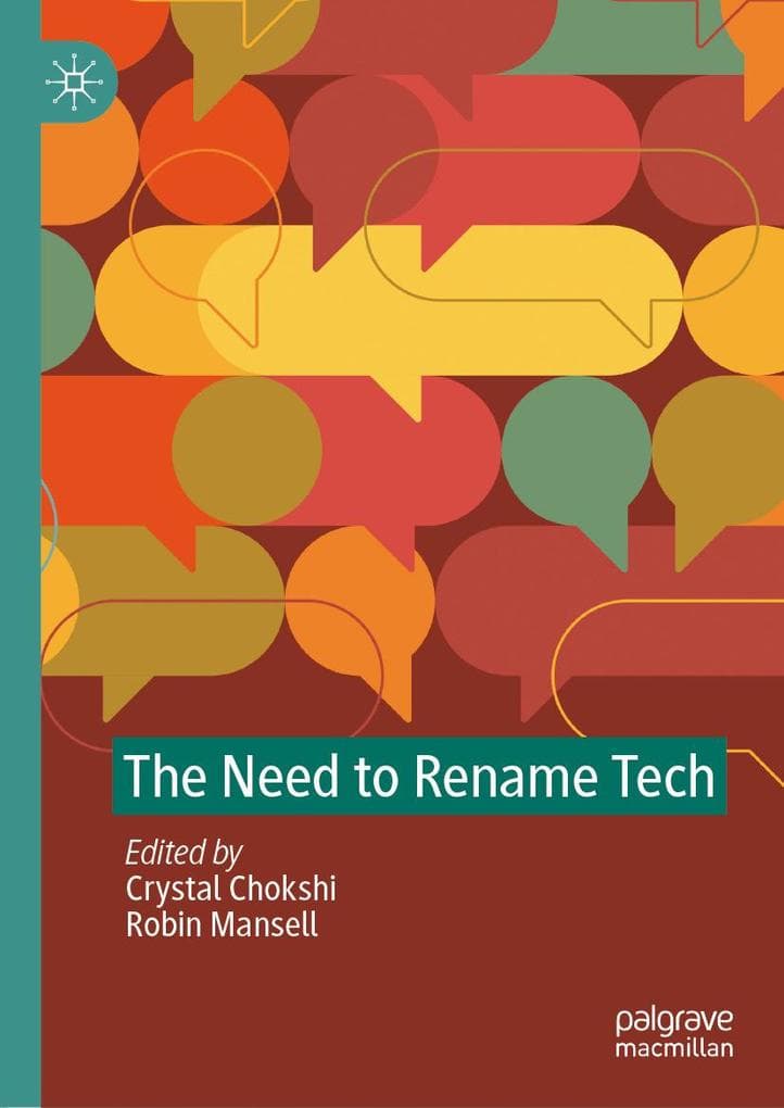 The Need to Rename Tech
