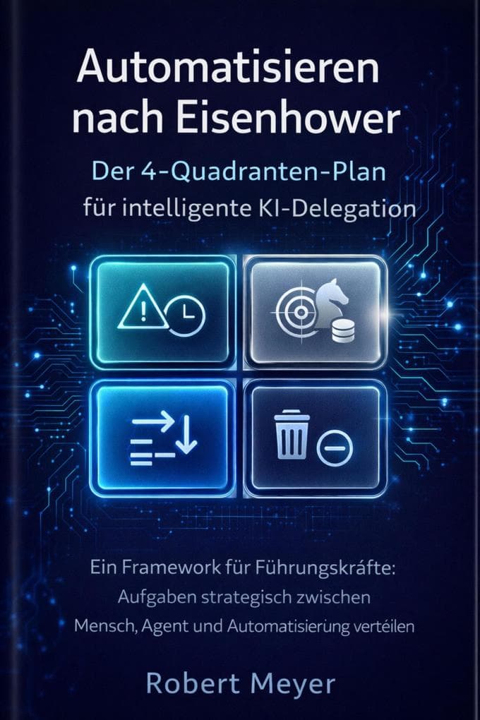 Automatisieren nach Eisenhower: Der 4-Quadranten- Plan fur intelligente KI Delegation