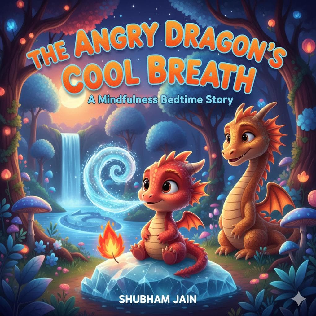The Angry Dragon's Cool BreathA Mindfulness Bedtime Story for Kids to Manage Anger and Find Calm