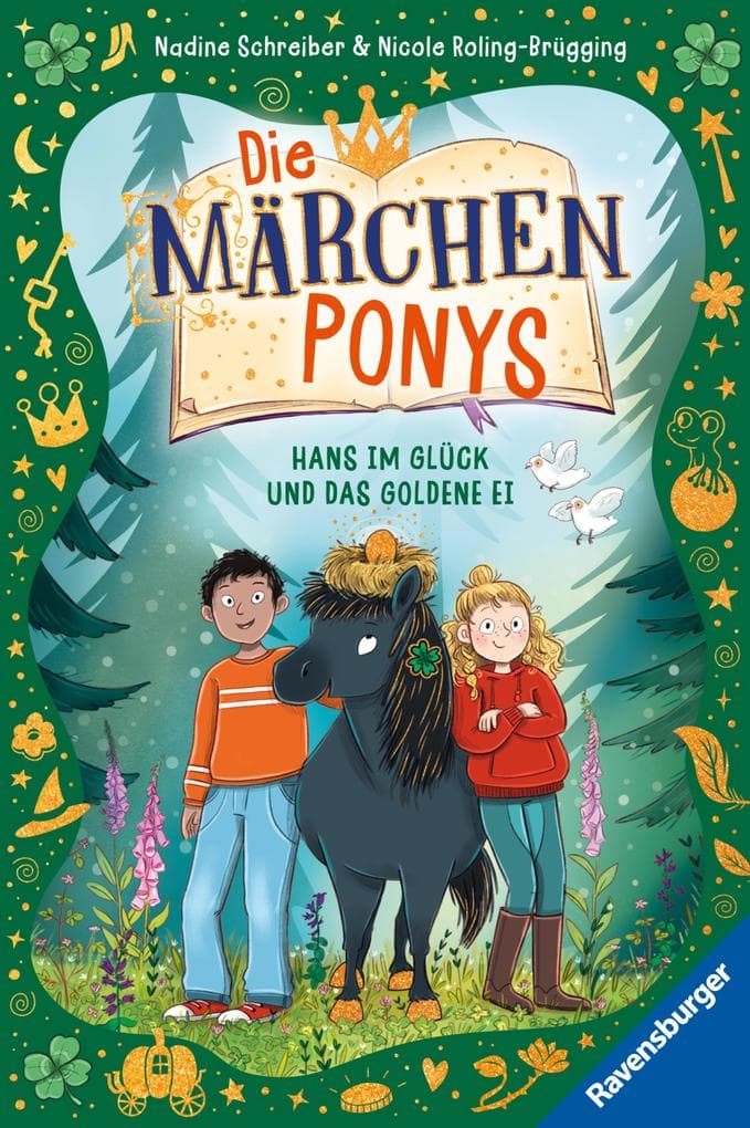 Die Märchenponys, Band 2 - Hans im Glück und das goldene Ei