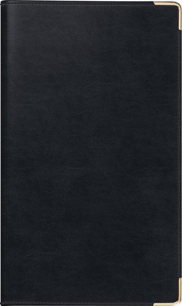 rido/idé 7017809907 Taschenkalender Mod. Taschenplaner int. 2027 A6, Kunstleder, schwarz