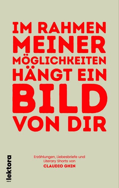 Im Rahmen meiner Möglichkeiten hängt ein Bild von dir