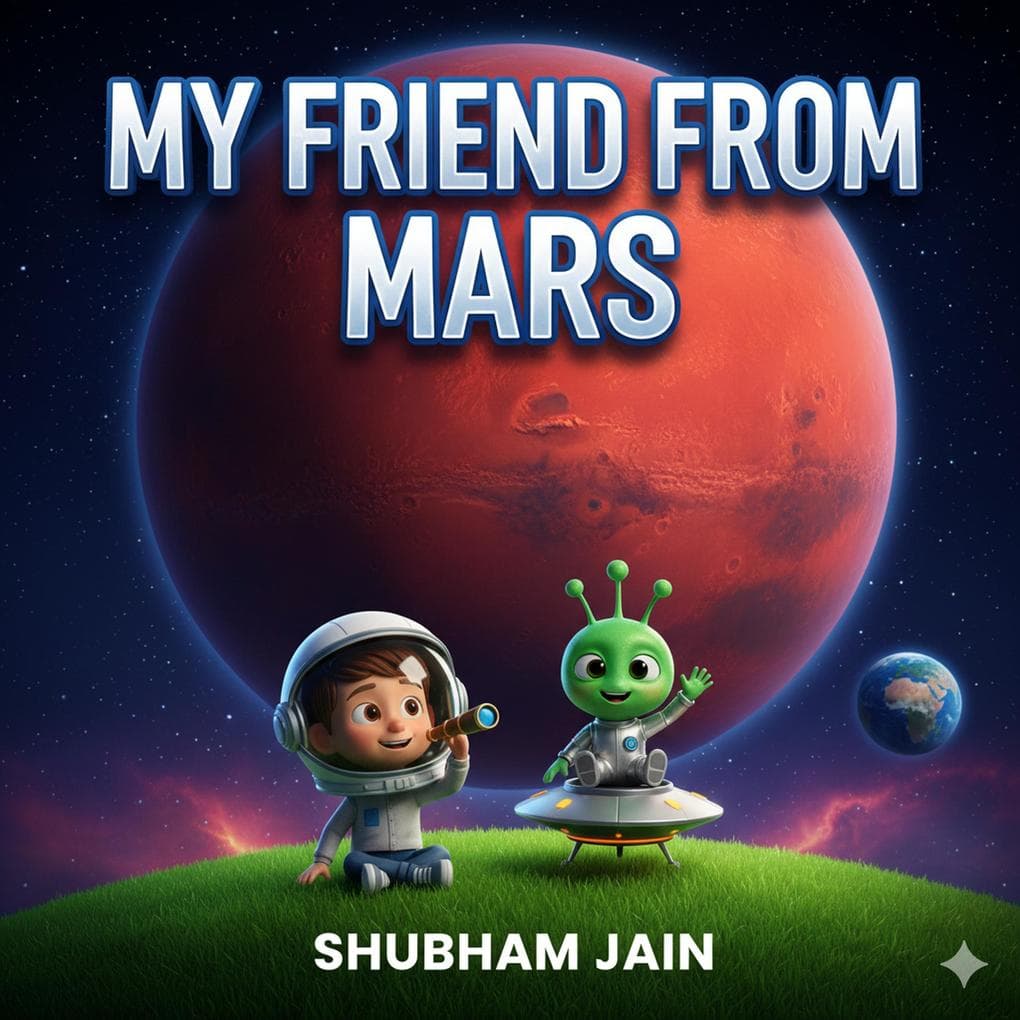 My Friend from MarsA Heartwarming Bedtime Story about Friendship, Curiosity, and Outer Space Adventures