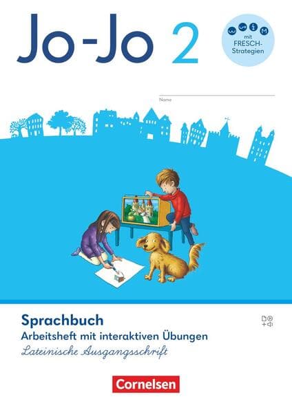 Jo-Jo Sprachbuch 2. Schuljahr - Allgemeine Ausgabe 2024 - Arbeitsheft mit interaktiven Übungen in Lateinischer Ausgangsschrift