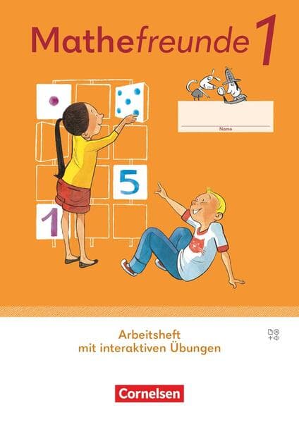 Mathefreunde 1. Schuljahr - Allgemeine Ausgabe 2022 - Arbeitsheft mit interaktiven Übungen