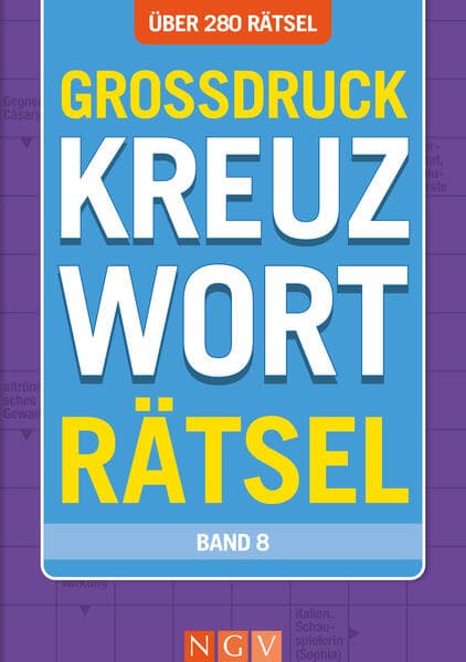 Großdruck Kreuzworträtsel Band 8