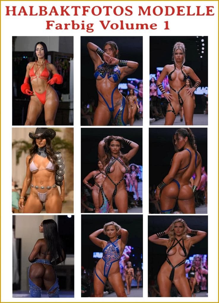 267 Halbaktfotos Modelle, Mannequins Farbig Volume 1.