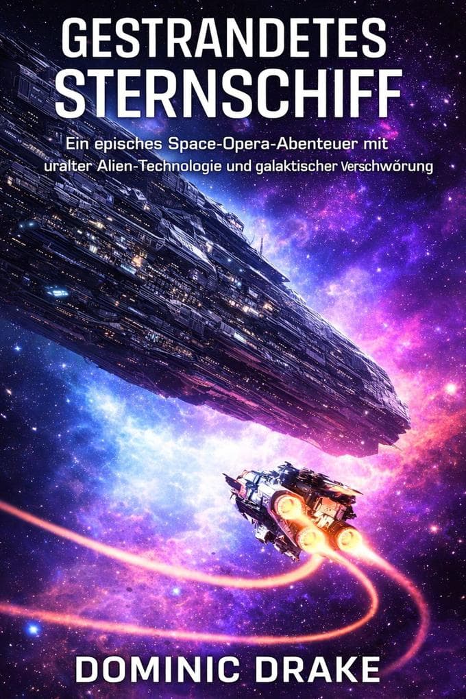 GESTRANDETES STERNSCHIFF: Ein episches Space-Opera-Abenteuer mit uralter Alien-Technologie und galaktischer Verschwörung