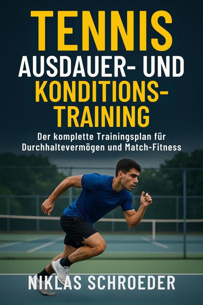 Tennis Ausdauer- & Konditionstraining: Der komplette Trainingsplan für Durchhaltevermögen und Match-Fitness (Tennis Fitness & Performance Serie, #3)