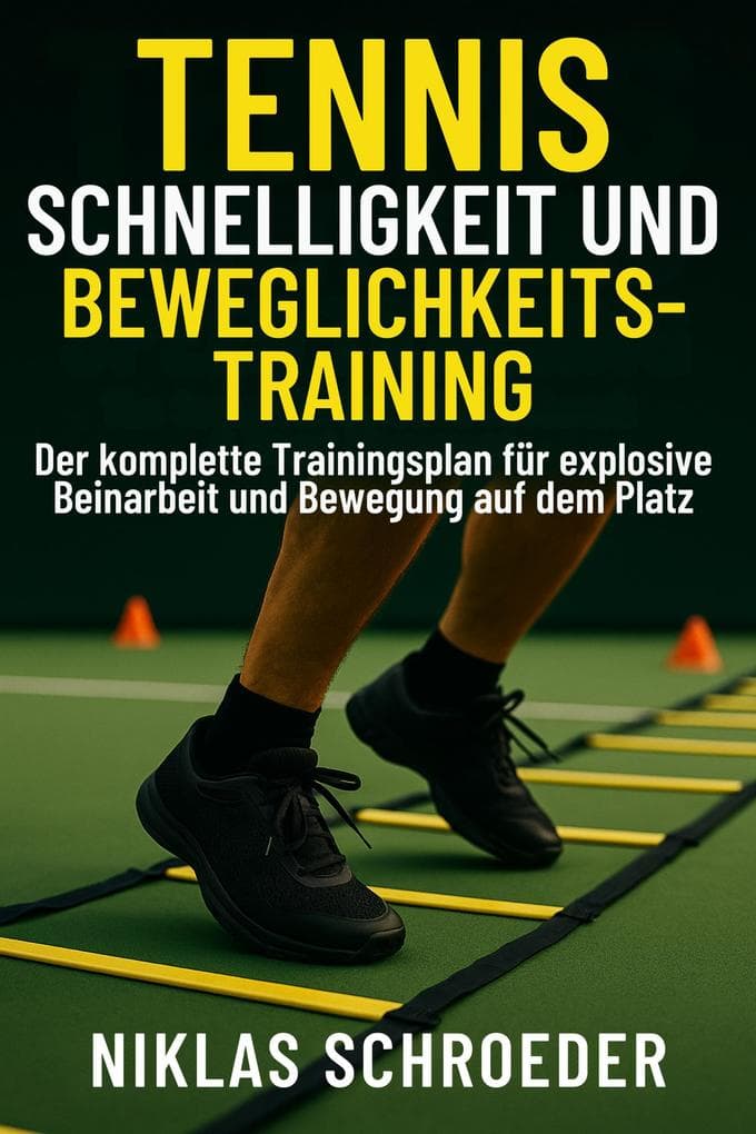 Tennis Schnelligkeit und Beweglichkeitstraining: Der komplette Trainingsplan für explosive Beinarbeit und Bewegung auf dem Platz (Tennis Fitness & Performance Serie, #2)