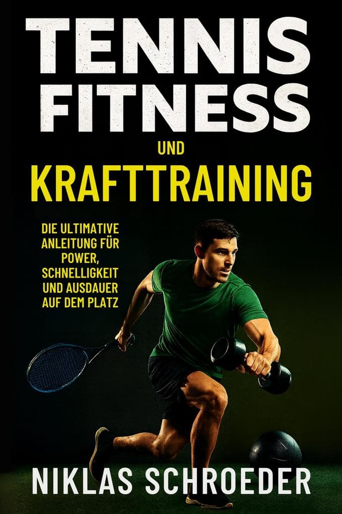 Tennis Fitness und Krafttraining: Die ultimative Anleitung für Power, Schnelligkeit und Ausdauer auf dem Platz (Tennis Fitness & Performance Serie, #1)