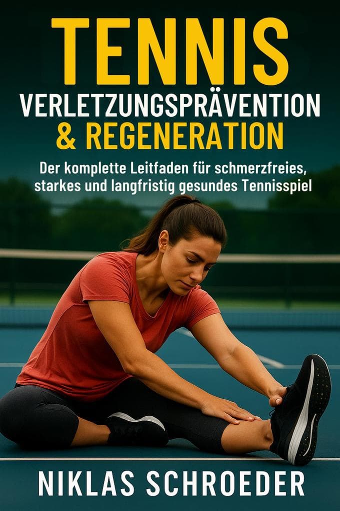Tennis Verletzungsprävention & Regeneration: Der komplette Leitfaden für schmerzfreies, starkes und langfristig gesundes Tennisspiel (Tennis Fitness & Performance Serie, #4)