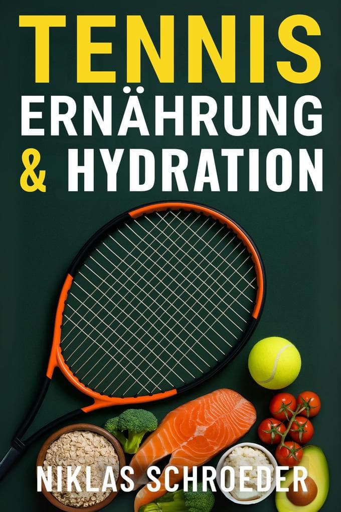 Tennis Ernährung & Hydration: Der komplette Leitfaden für Energie, Regeneration und maximale Leistungsfähigkeit (Tennis Fitness & Performance Serie, #5)