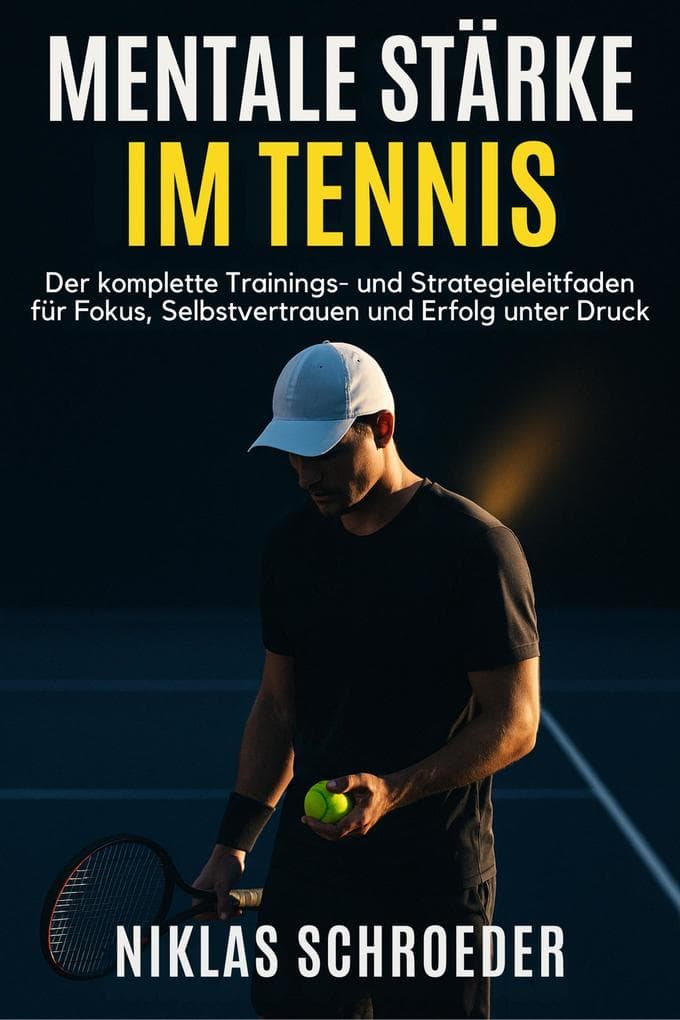 Mentale Stärke im Tennis: Der komplette Trainings- und Strategieleitfaden für Fokus, Selbstvertrauen und Erfolg unter Druck