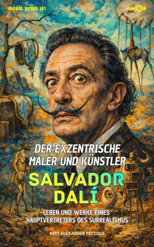 Der exzentrische Maler und Künstler Salvador Dalí