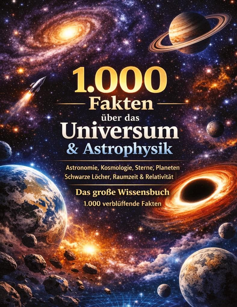 1.000 Fakten über das Universum & Astrophysik
