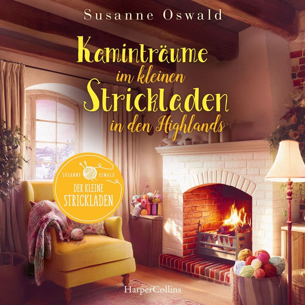 Kaminträume im kleinen Strickladen in den Highlands
