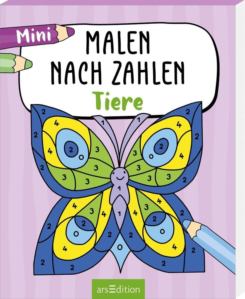 Malen nach Zahlen Mini - Tiere