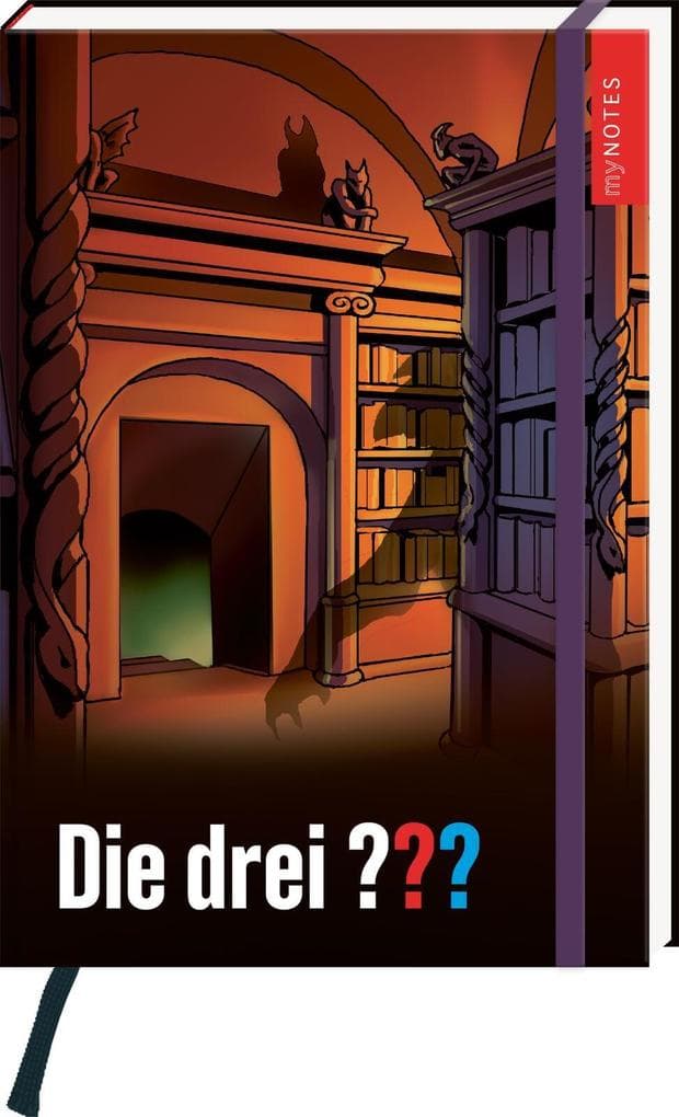 myNOTES Papeterie: Notizbuch A5 Die drei ??? - Die geheime Treppe