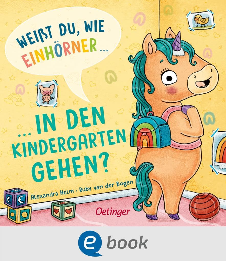 Weißt du, wie Einhörner in den Kindergarten gehen?