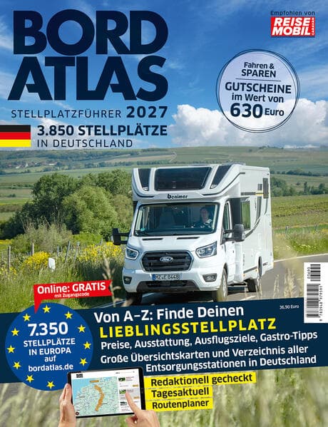 Bordatlas Stellplatzführer 2027