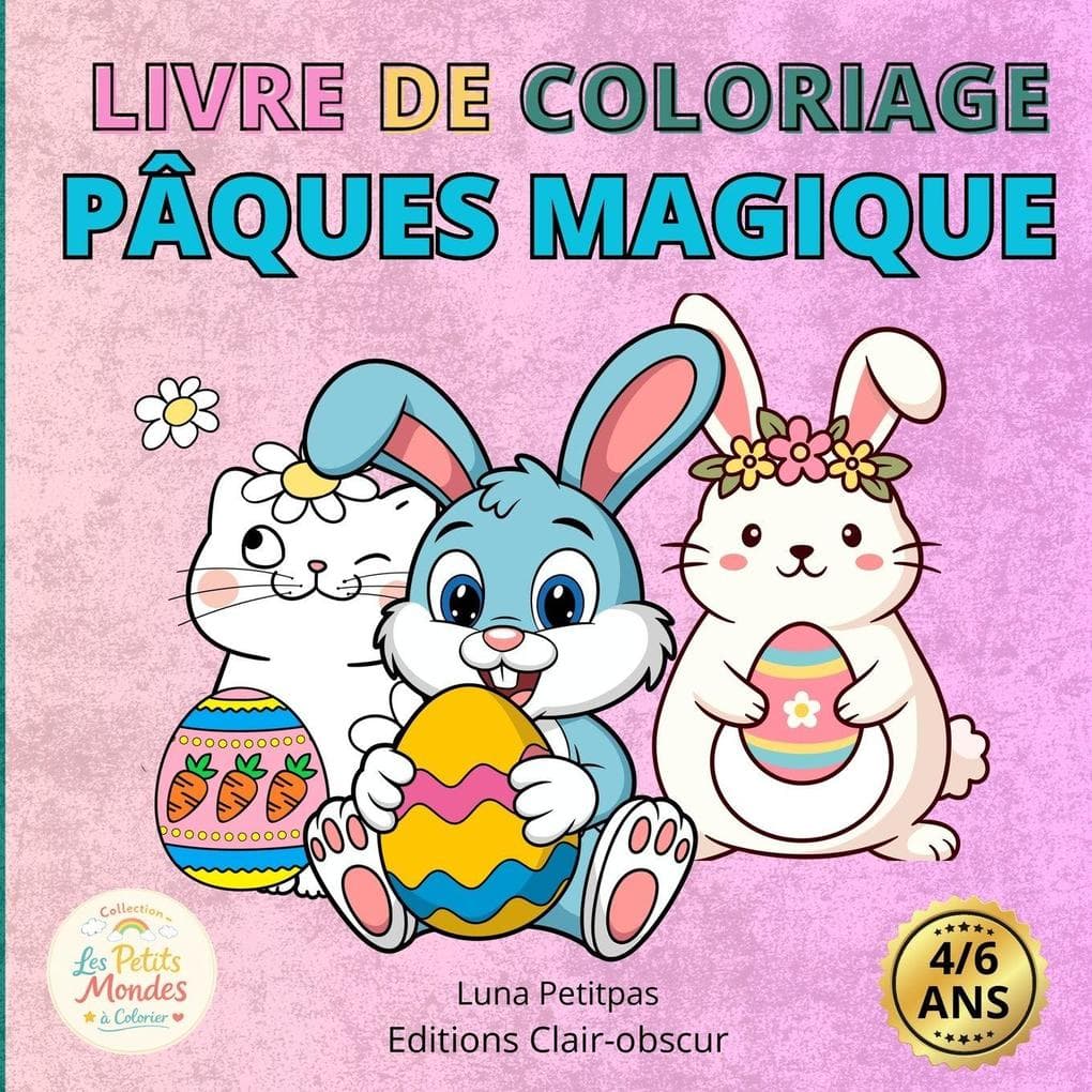Livre de coloriage Pâques Magique