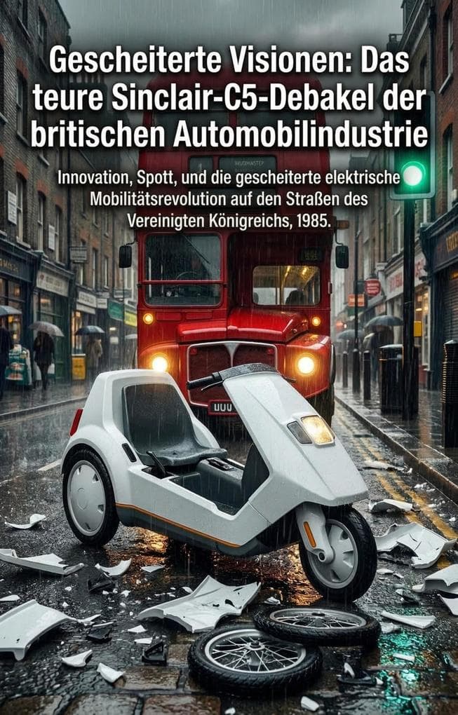 Gescheiterte Visionen: Das teure Sinclair-C5-Debakel der britischen Automobilindustrie