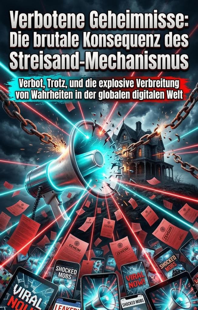 Verbotene Geheimnisse: Die brutale Konsequenz des unaufhaltsamen Streisand-Mechanismus
