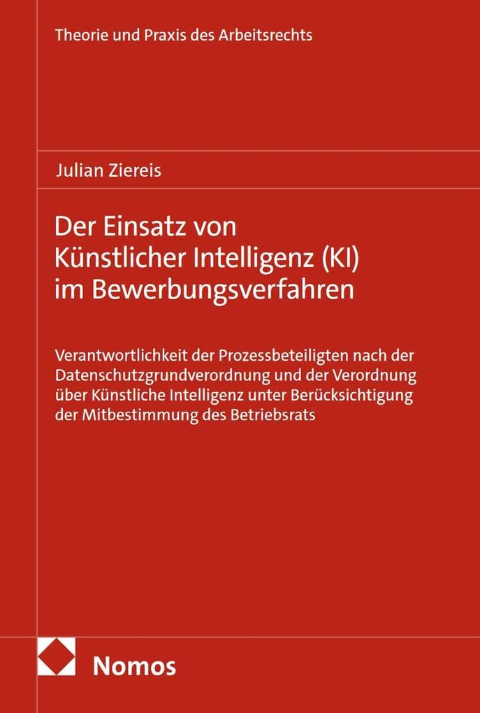 Der Einsatz von Künstlicher Intelligenz (KI) im Bewerbungsverfahren