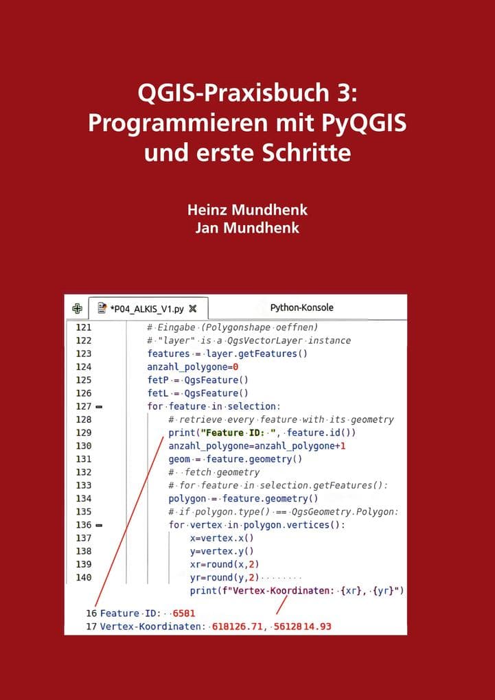 QGIS-Praxisbuch 3: Programmieren mit PyQGIS und erste Schritte