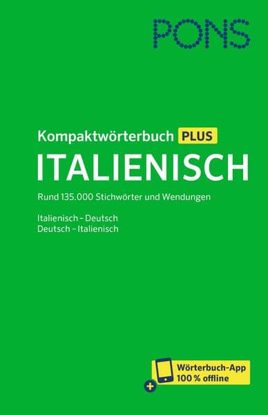 PONS Kompaktwörterbuch Plus Italienisch