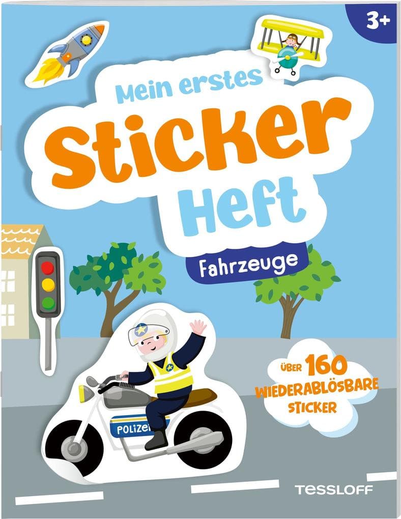 Mein erstes Stickerheft. Fahrzeuge