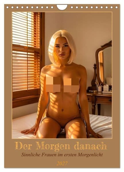 Der Morgen danach - Sinnliche Frauen im ersten Morgenlicht (Wandkalender 2027 DIN A4 hoch), CALVENDO Monatskalender