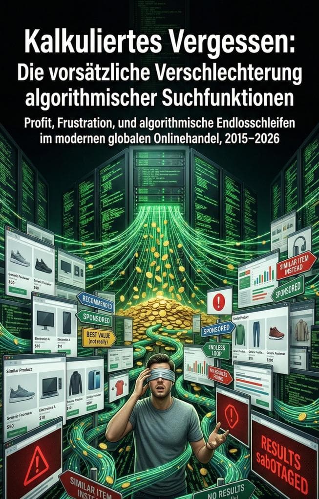 Kalkuliertes Vergessen: Die vorsätzliche Verschlechterung algorithmischer Suchfunktionen