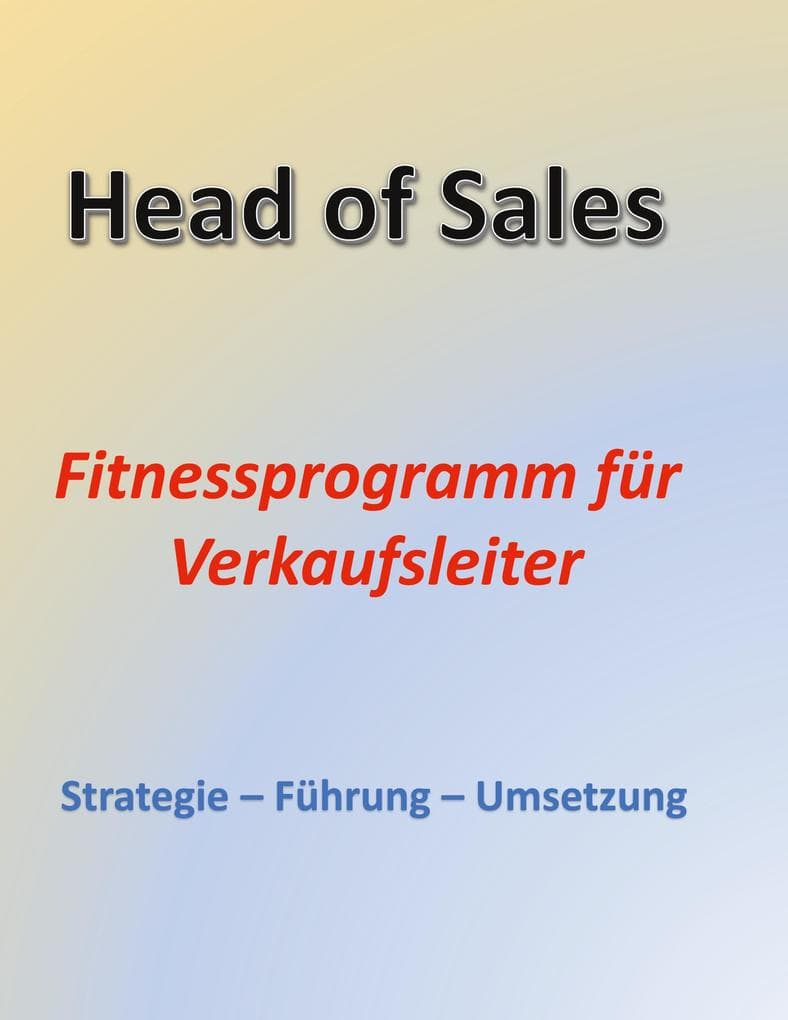 Head of Sales