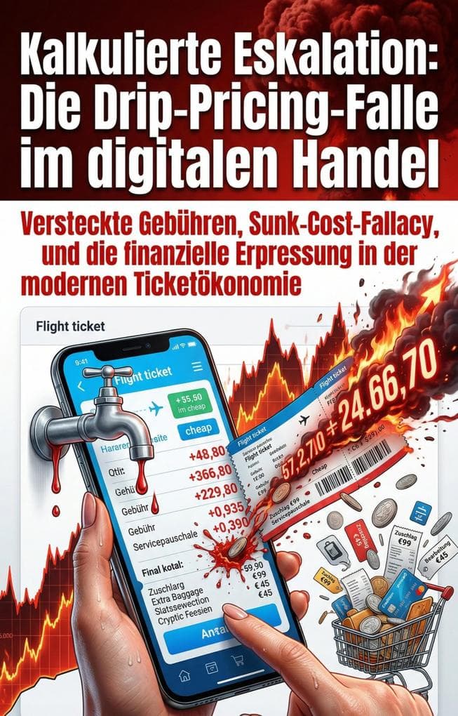 Kalkulierte Eskalation: Die Drip-Pricing-Falle im digitalen Handel