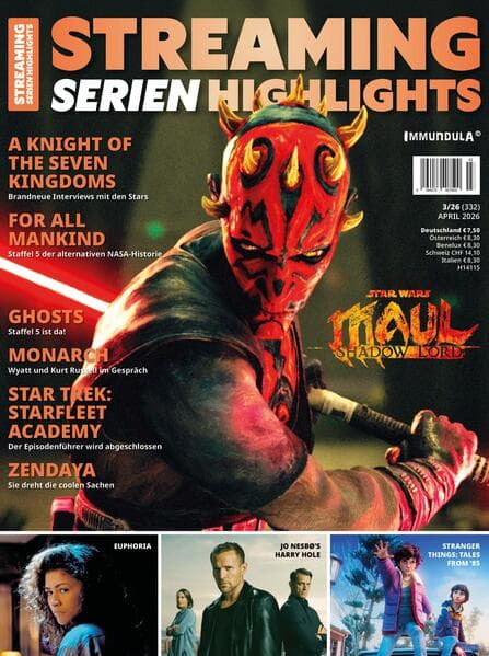 STREAMING SERIEN HIGHLIGHTS. Ausgabe April 2026 (#332)
