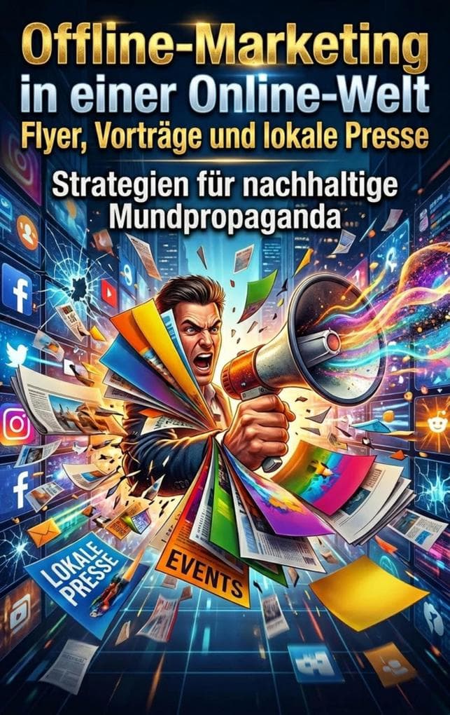 Offline-Marketing in einer Online-Welt: Flyer, Vorträge und lokale Presse