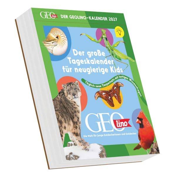 Der GEOlino-Kalender 2027