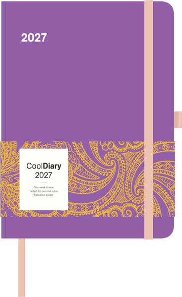 Cool Diary Fresh Purple 2027