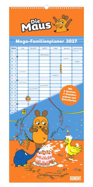 Die Maus Megaplaner 2027