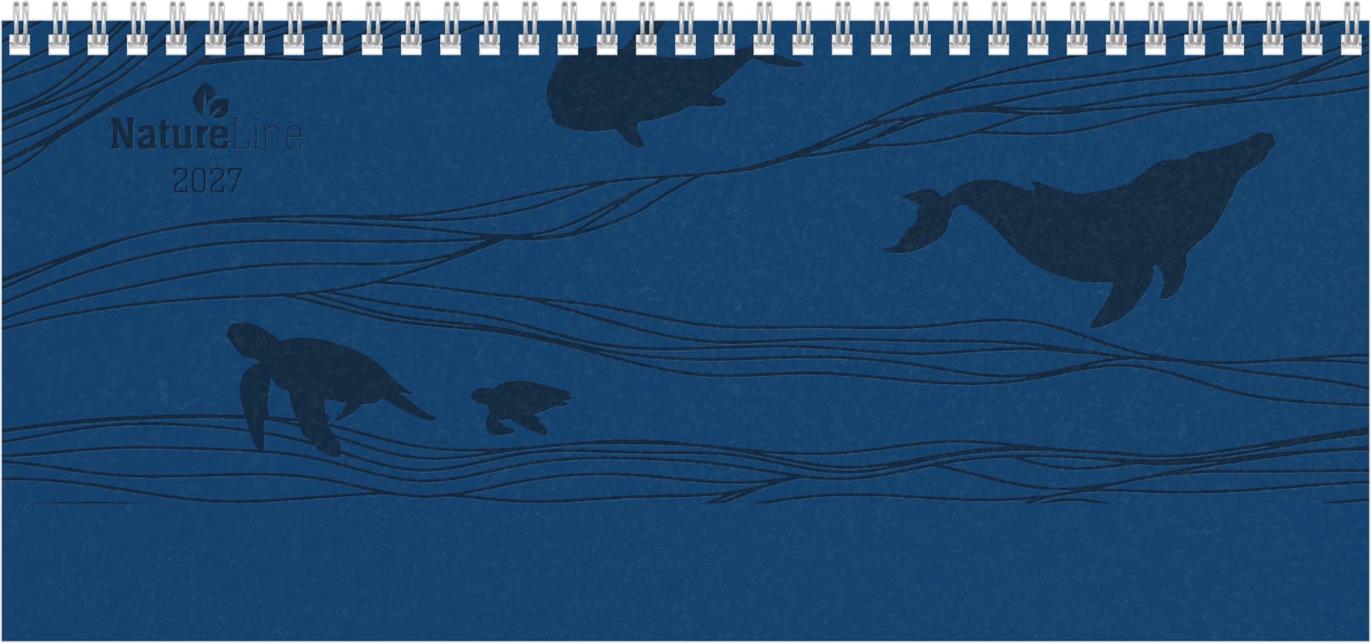 Tisch-Querkalender Nature Line Ocean 2027