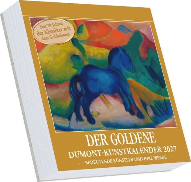 Der Goldene DUMONT-Kunstkalender 2027