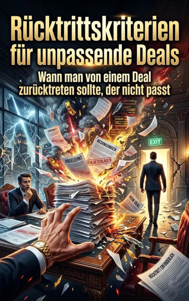 Rücktrittskriterien für unpassende Deals