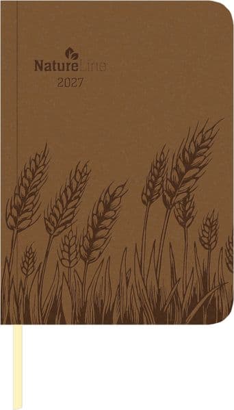 Wochen-Minitimer Nature Line Malt 2027