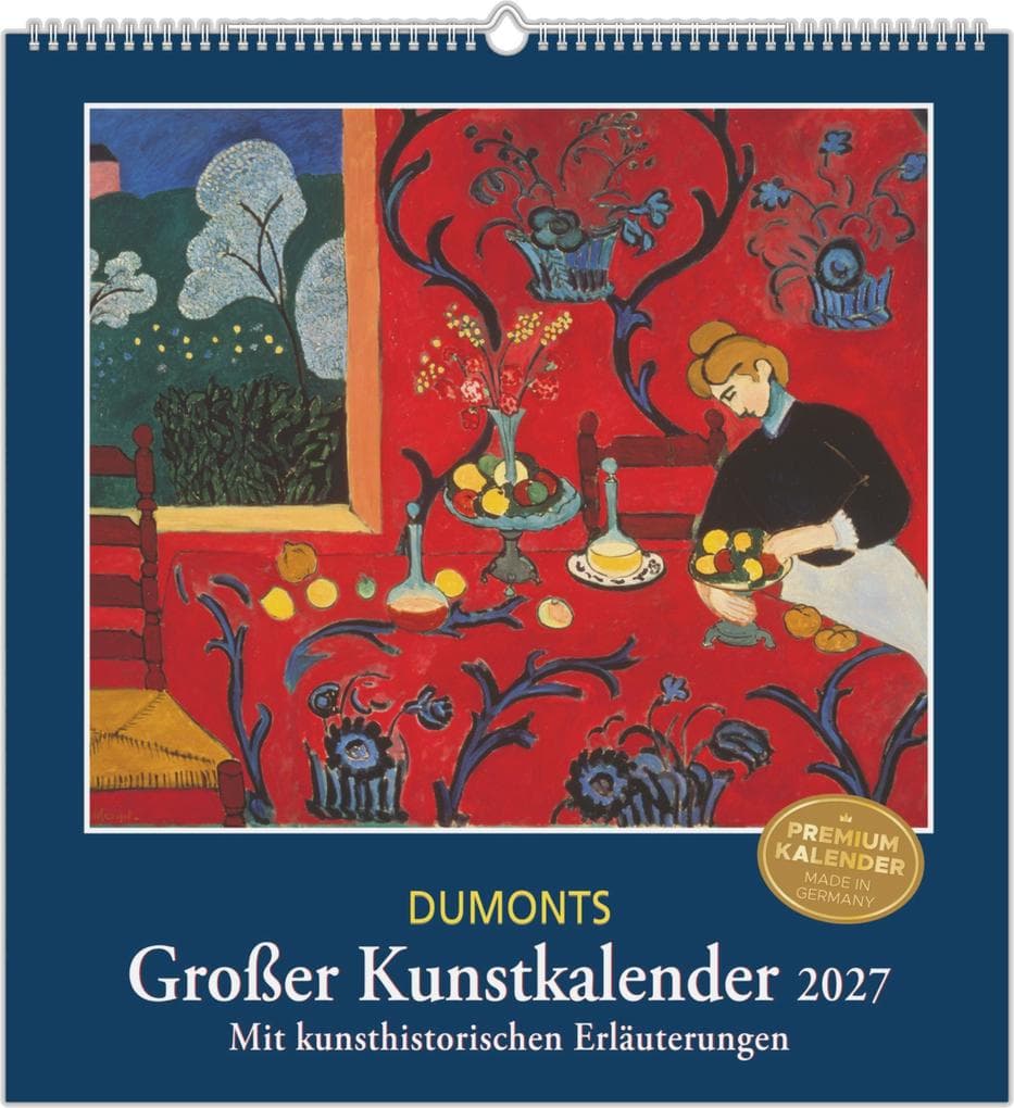 DUMONTS Großer Kunstkalender 2027