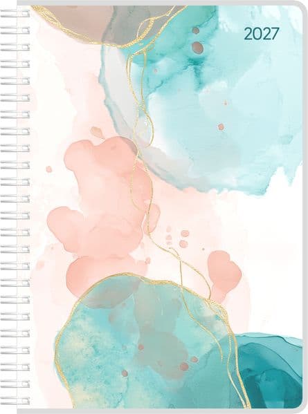 MyTimer Ringbuch Watercolor 2027