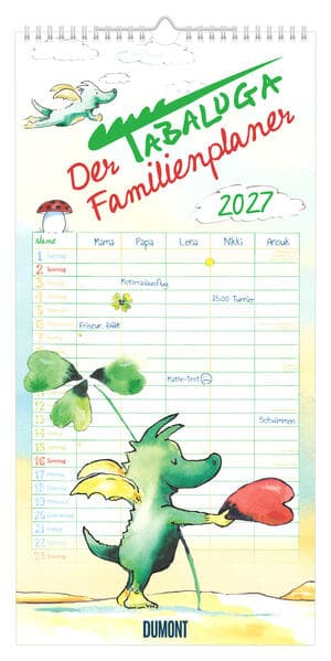 Der Tabaluga Familienplaner 2027