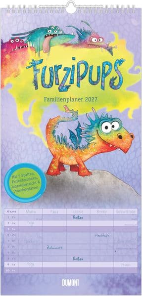 Familienplaner Furzipups der Knatterdrache 2027