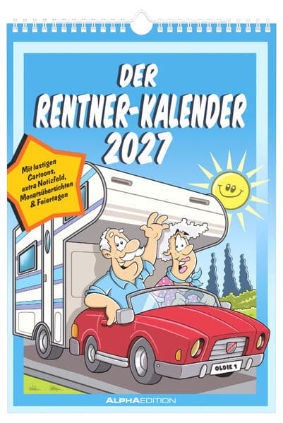 Der Rentner-Kalender 2027